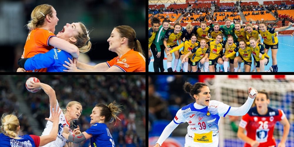 Bilder ifrån damernas Handbolls VM 2019