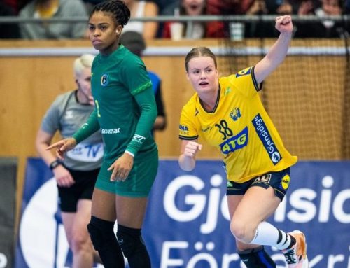 Seger för damlandslaget mot Brasilien i Uppsala