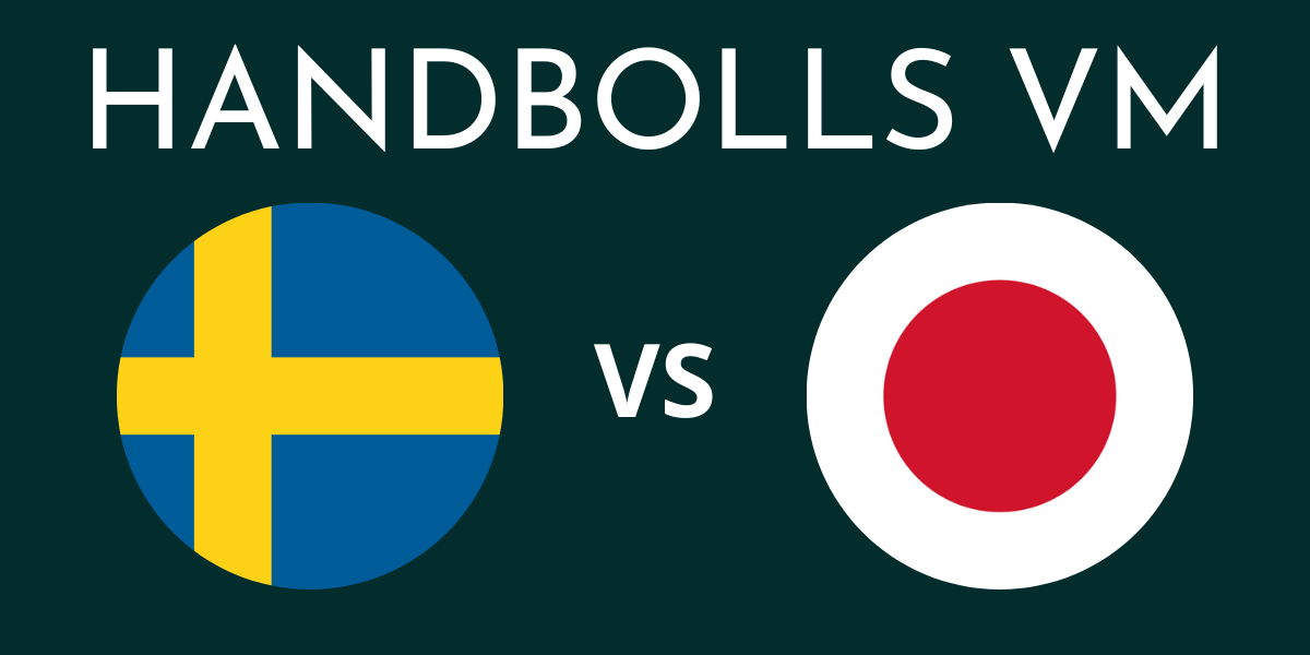 Sverige Japan Handbolls VM