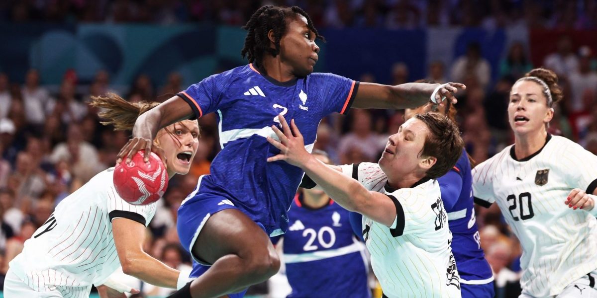 Tyskland mot Frankrike handbolls VM 2025