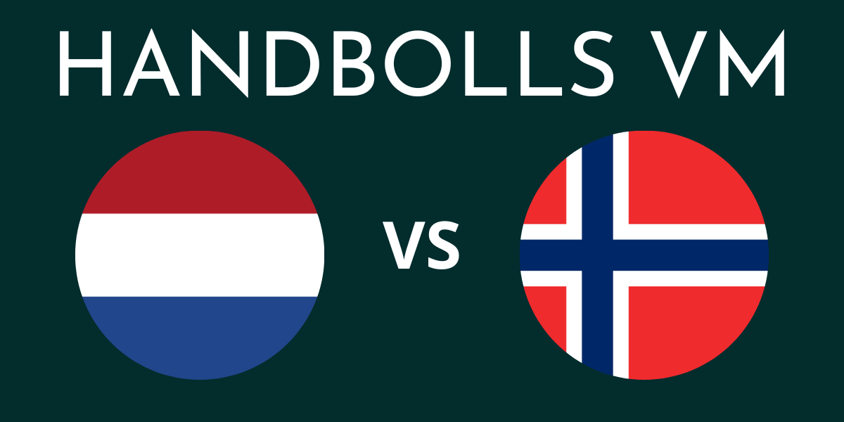 Handbolls VM Nederländerna Norge