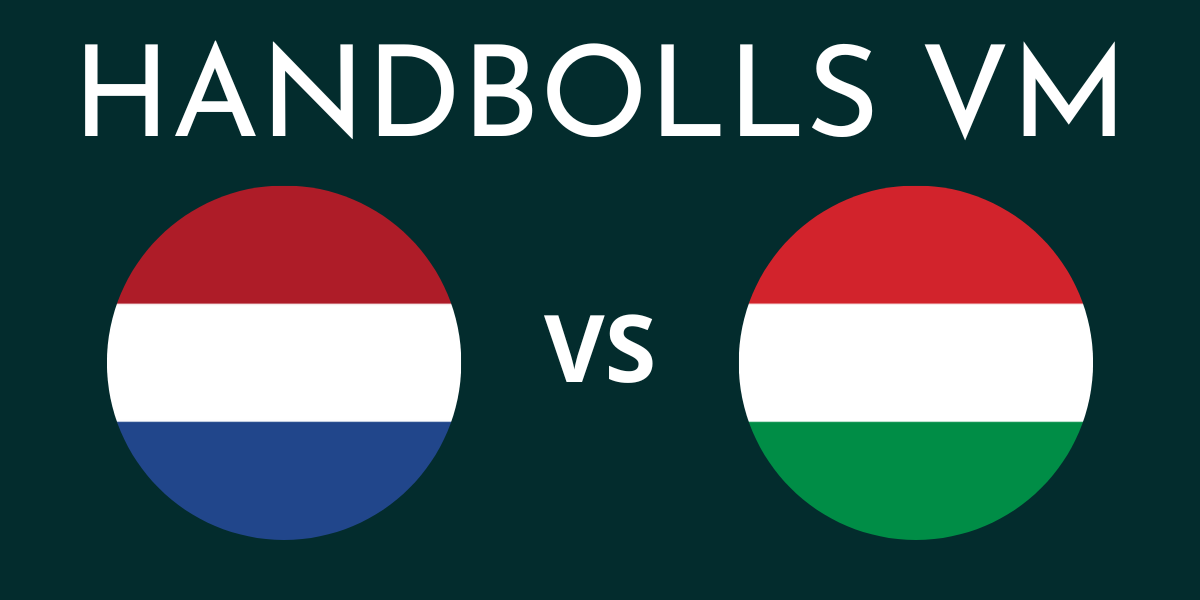 Handbolls VM Nederländerna Ungern